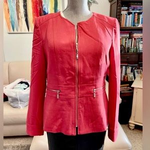 Premise Zip up Suit Coat Separate Size 8